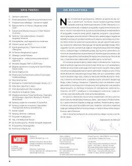 Morze jesień 2025 - spis treści